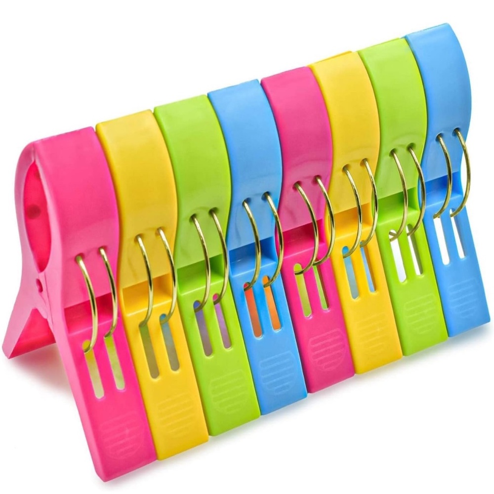 Zacool 8 pack beach towel clips